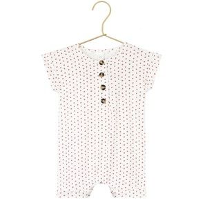 EUC Lou Lou & Company Poppy Romper 2T